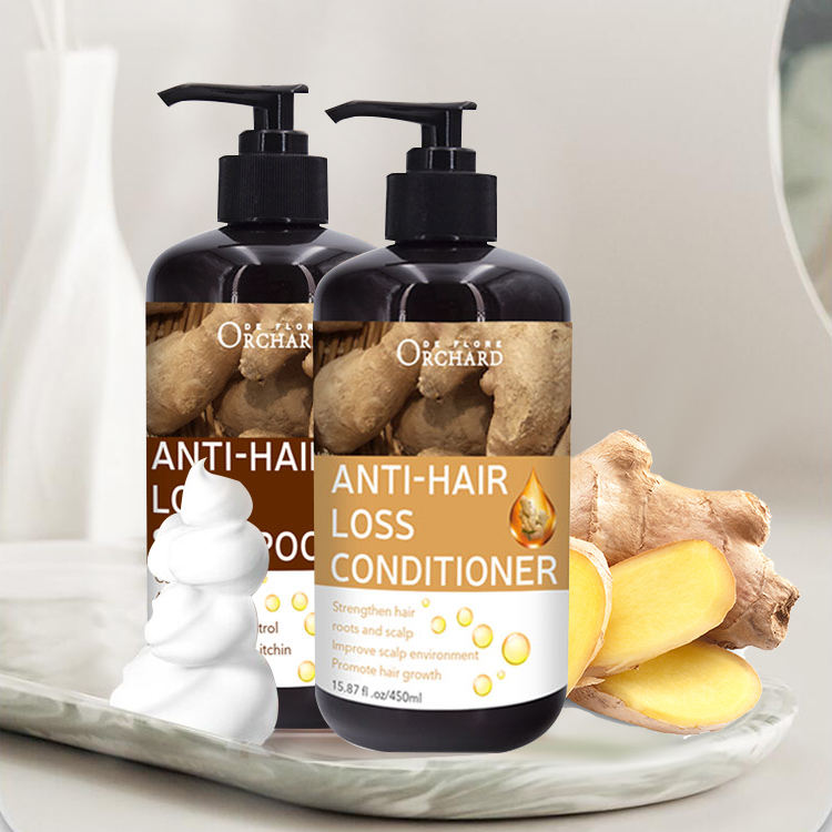 Pure Natural Organic Hair Care Set Anti-hair Lo